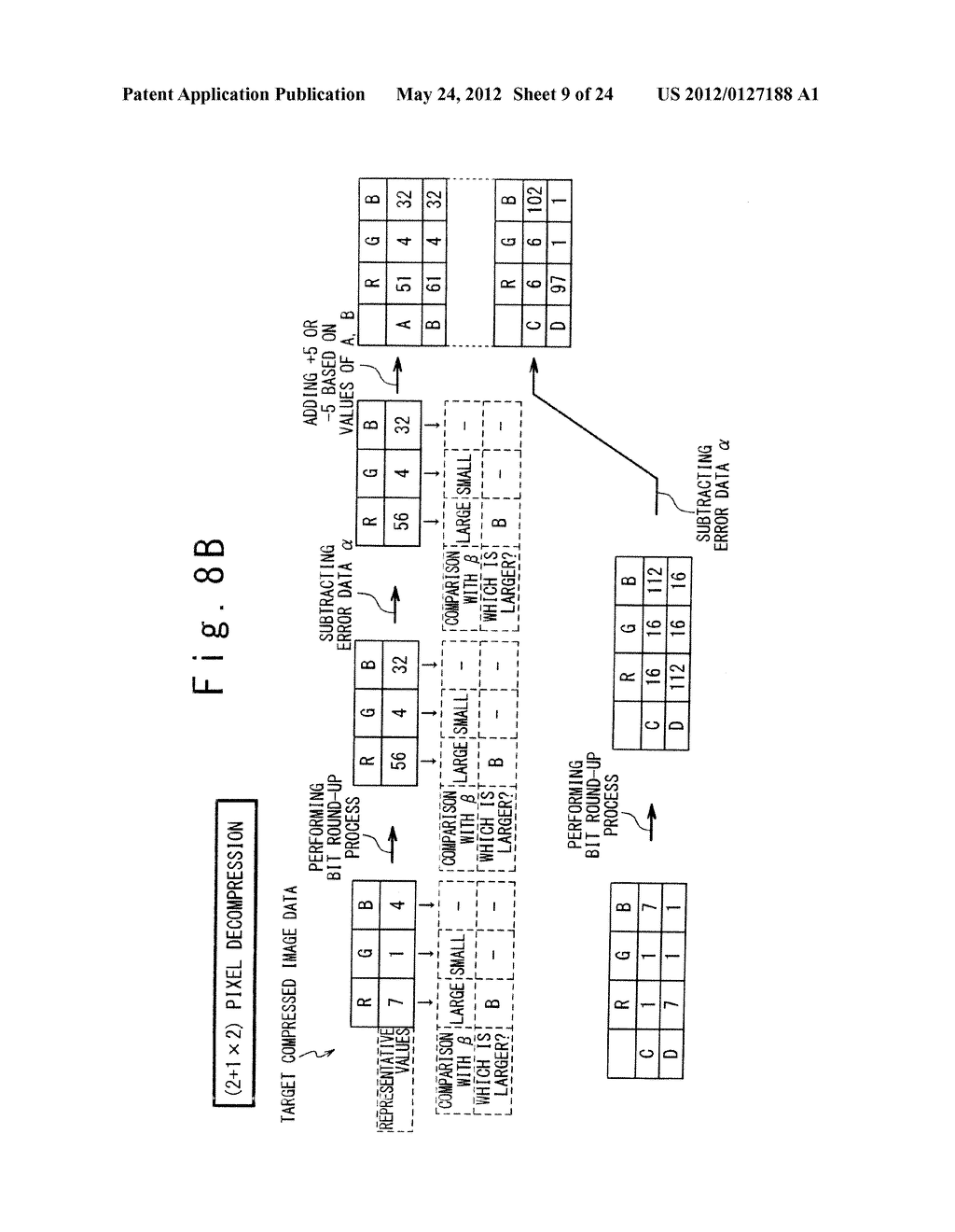 IMAGE PROCESSING CIRCUIT, AND DISPLAY PANEL DRIVER AND DISPLAY DEVICE     MOUNTING THE CIRCUIT - diagram, schematic, and image 10