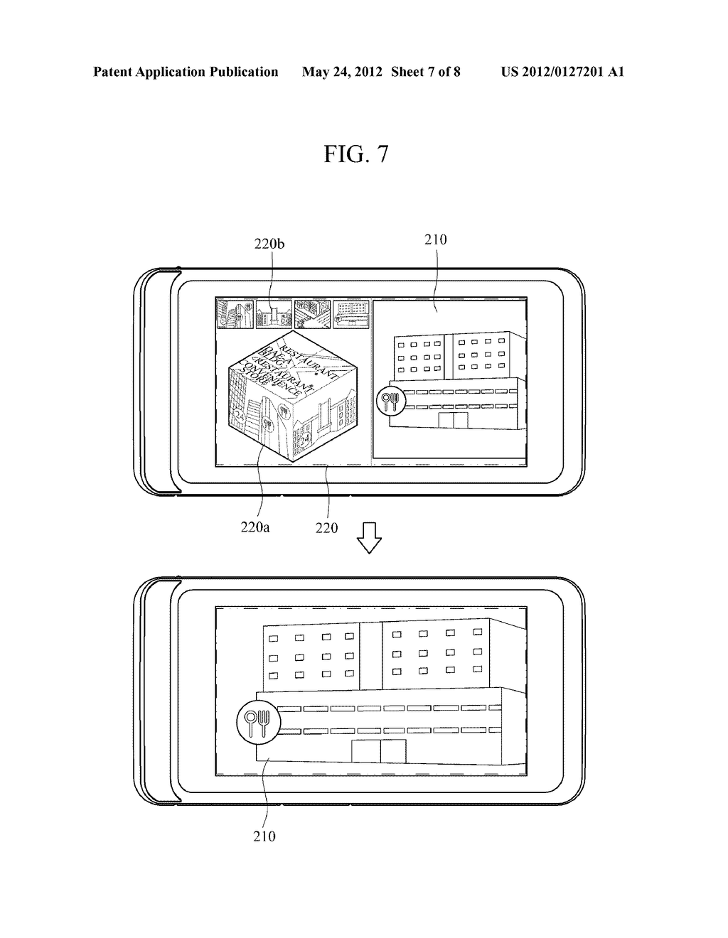 APPARATUS AND METHOD FOR PROVIDING AUGMENTED REALITY USER INTERFACE - diagram, schematic, and image 08