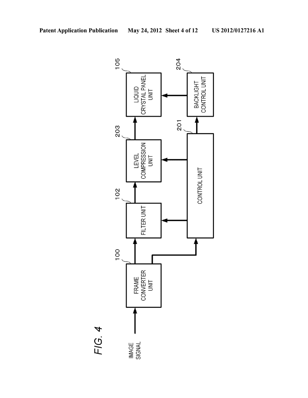 IMAGE DISPLAY APPARATUS AND CONTROL METHOD THEREFOR - diagram, schematic, and image 05