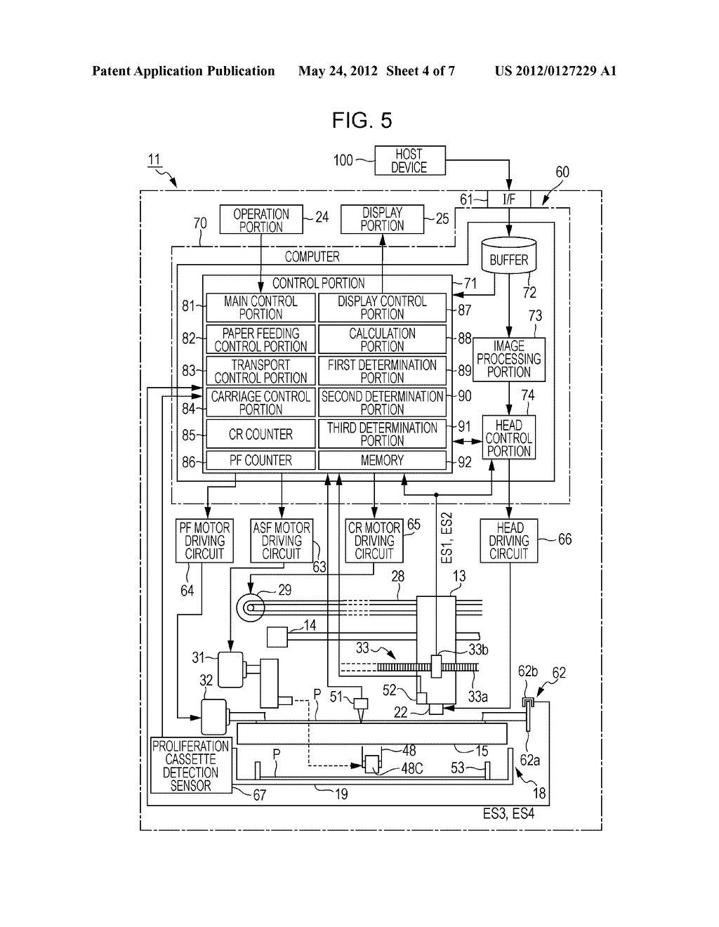 RECORDING APPARATUS AND RECORDING METHOD IN RECORDING APPARATUS - diagram, schematic, and image 05