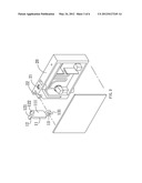 Pivot cover structure for ink cartridge diagram and image