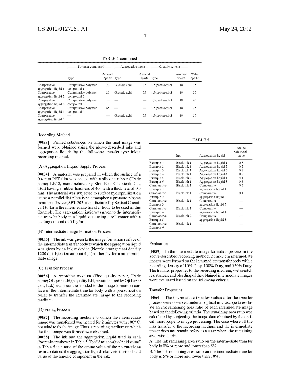 TRANSFER TYPE INKJET RECORDING METHOD - diagram, schematic, and image 09