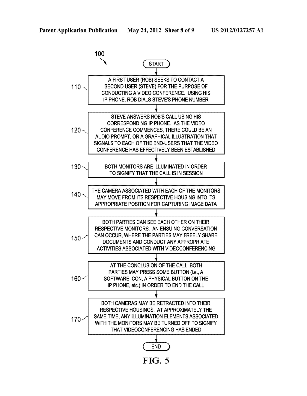 SYSTEM AND METHOD FOR MANAGING OPTICS IN A VIDEO ENVIRONMENT - diagram, schematic, and image 09