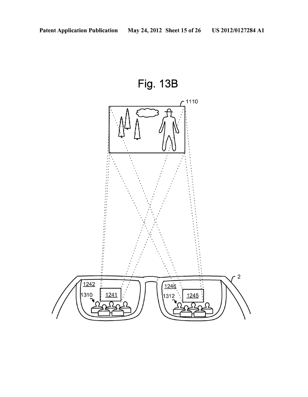 HEAD-MOUNTED DISPLAY DEVICE WHICH PROVIDES SURROUND VIDEO - diagram, schematic, and image 16