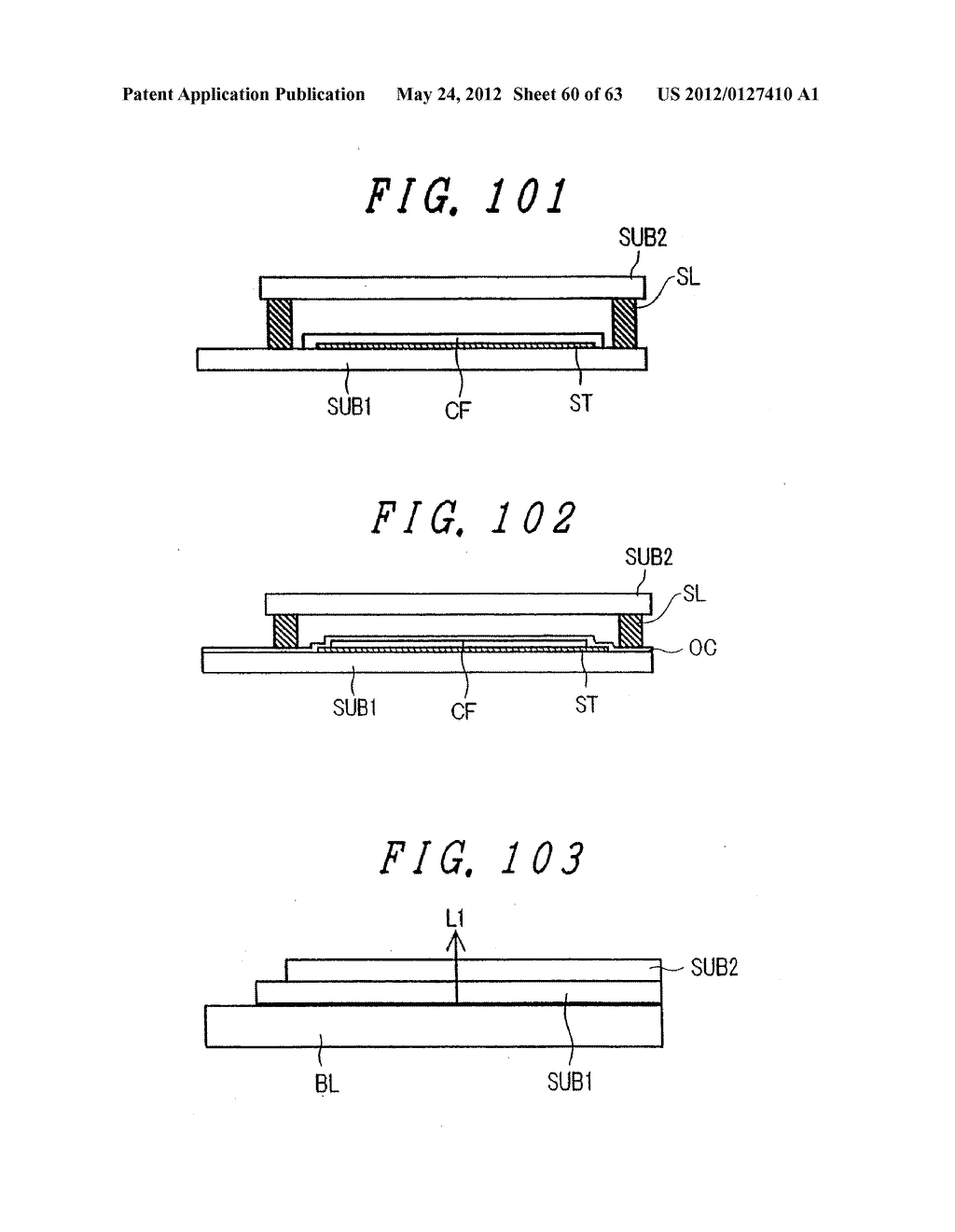 LIQUID CRYSTAL DISPLAY DEVICE, DISPLAY DEVICE AND MANUFACTURING METHOD     THEREOF - diagram, schematic, and image 61