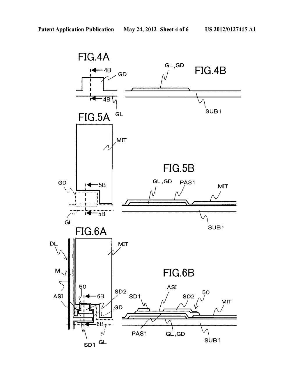 LIQUID CRYSTAL DISPLAY DEVICE AND MANUFACTURING METHOD THEREOF - diagram, schematic, and image 05