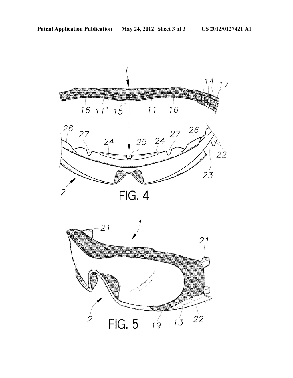 EYEGLASS FRAME/ONE-PIECE LENS WITH A SOFT SLEEVING ELEMENT - diagram, schematic, and image 04