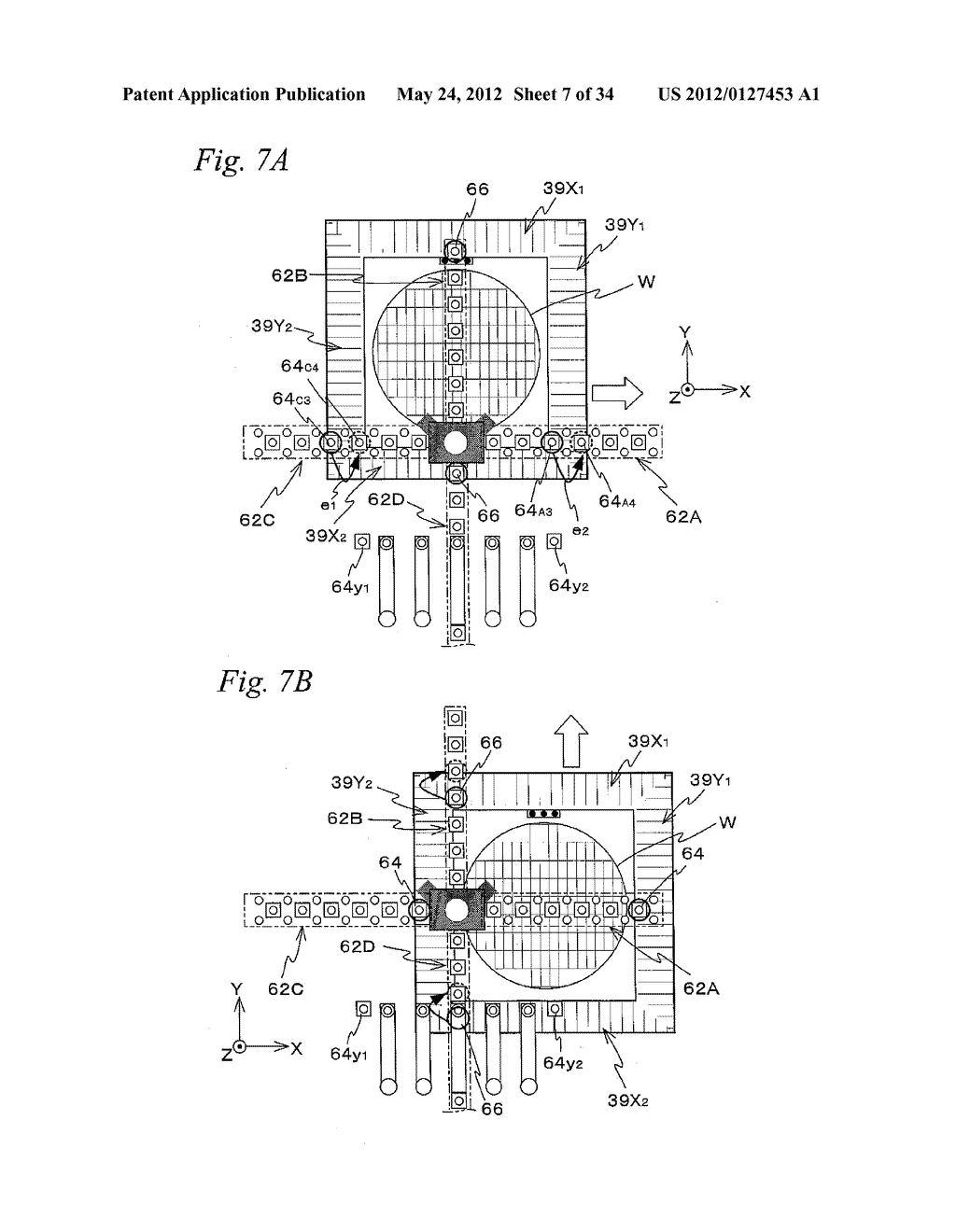 MOVABLE BODY DRIVE METHOD AND MOVABLE BODY DRIVE SYSTEM, PATTERN FORMATION     METHOD AND APPARATUS, EXPOSURE METHOD AND APPARATUS, DEVICE MANUFACTURING     METHOD, AND CALIBRATION METHOD - diagram, schematic, and image 08