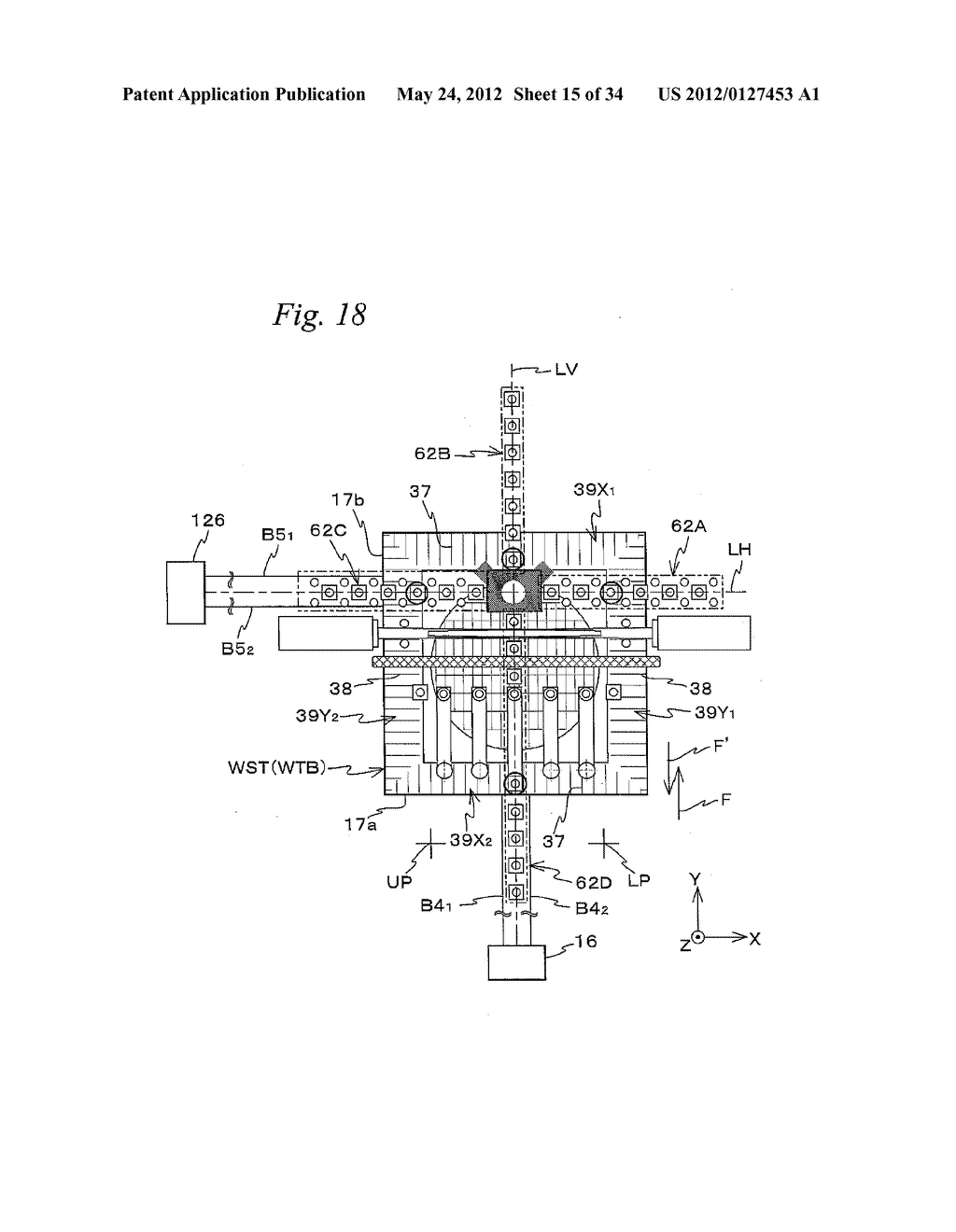 MOVABLE BODY DRIVE METHOD AND MOVABLE BODY DRIVE SYSTEM, PATTERN FORMATION     METHOD AND APPARATUS, EXPOSURE METHOD AND APPARATUS, DEVICE MANUFACTURING     METHOD, AND CALIBRATION METHOD - diagram, schematic, and image 16