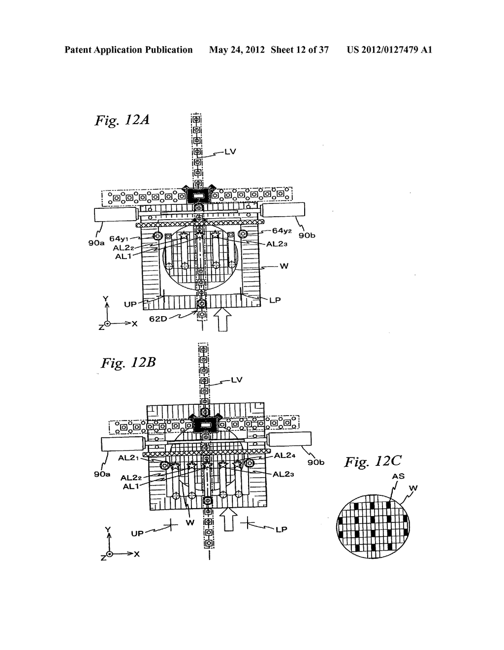 Pattern forming apparatus, mark detecting apparatus, exposure apparatus,     pattern forming method, exposure method, and device manufacturing method - diagram, schematic, and image 13