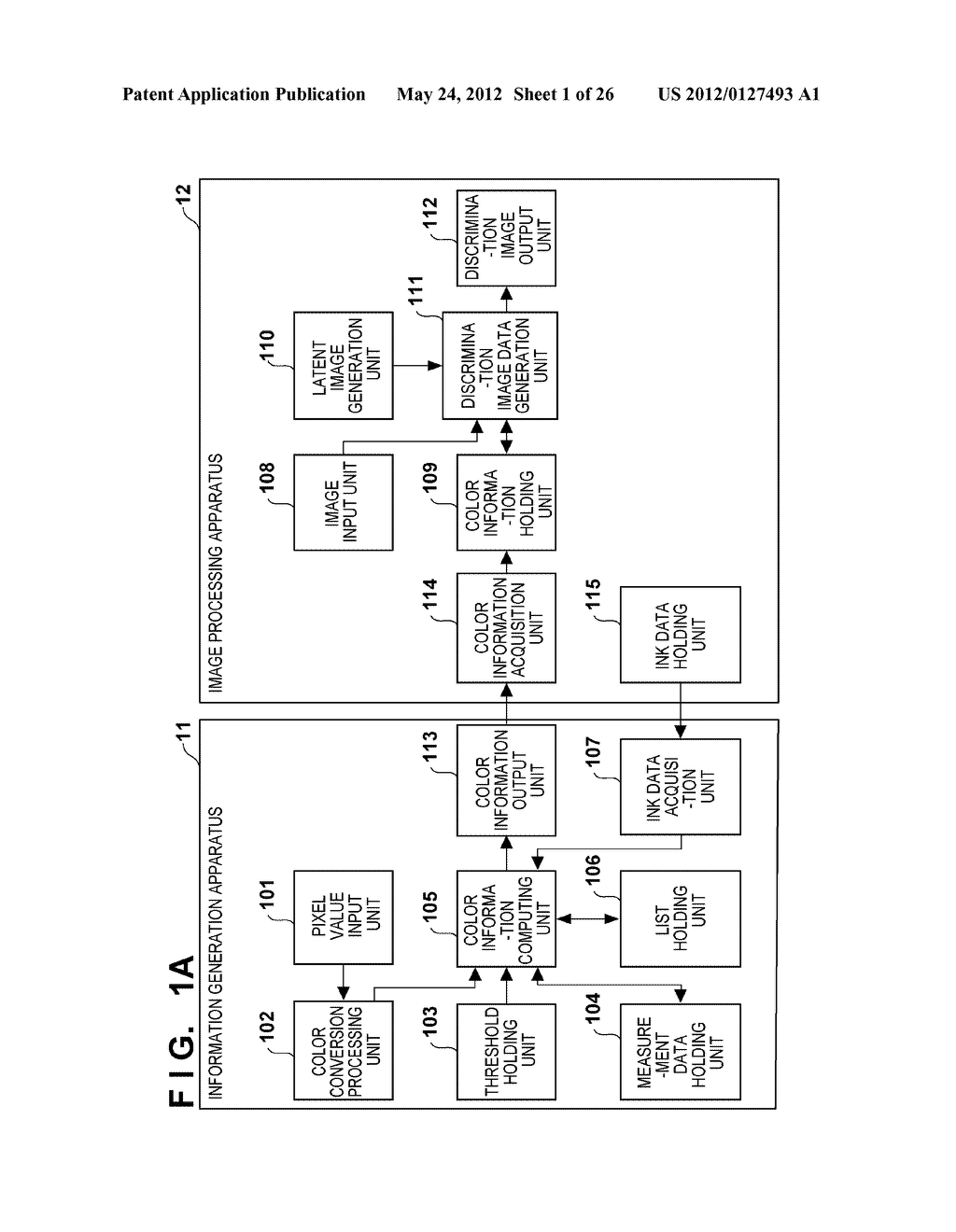 INFORMATION GENERATION APPARATUS, INFORMATION GENERATION METHOD, IMAGE     PROCESSING APPARATUS AND IMAGE PROCESSING METHOD - diagram, schematic, and image 02