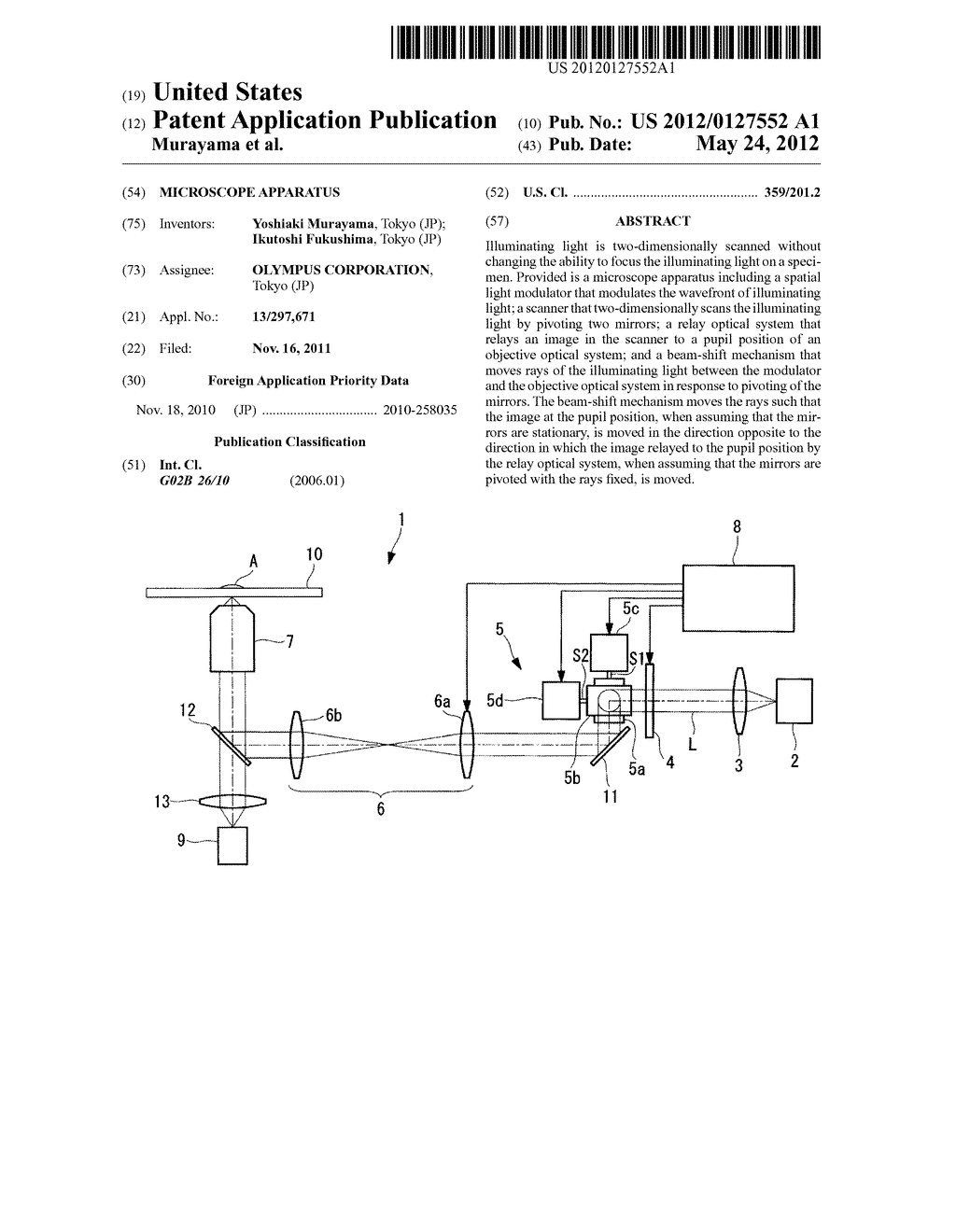 MICROSCOPE APPARATUS - diagram, schematic, and image 01