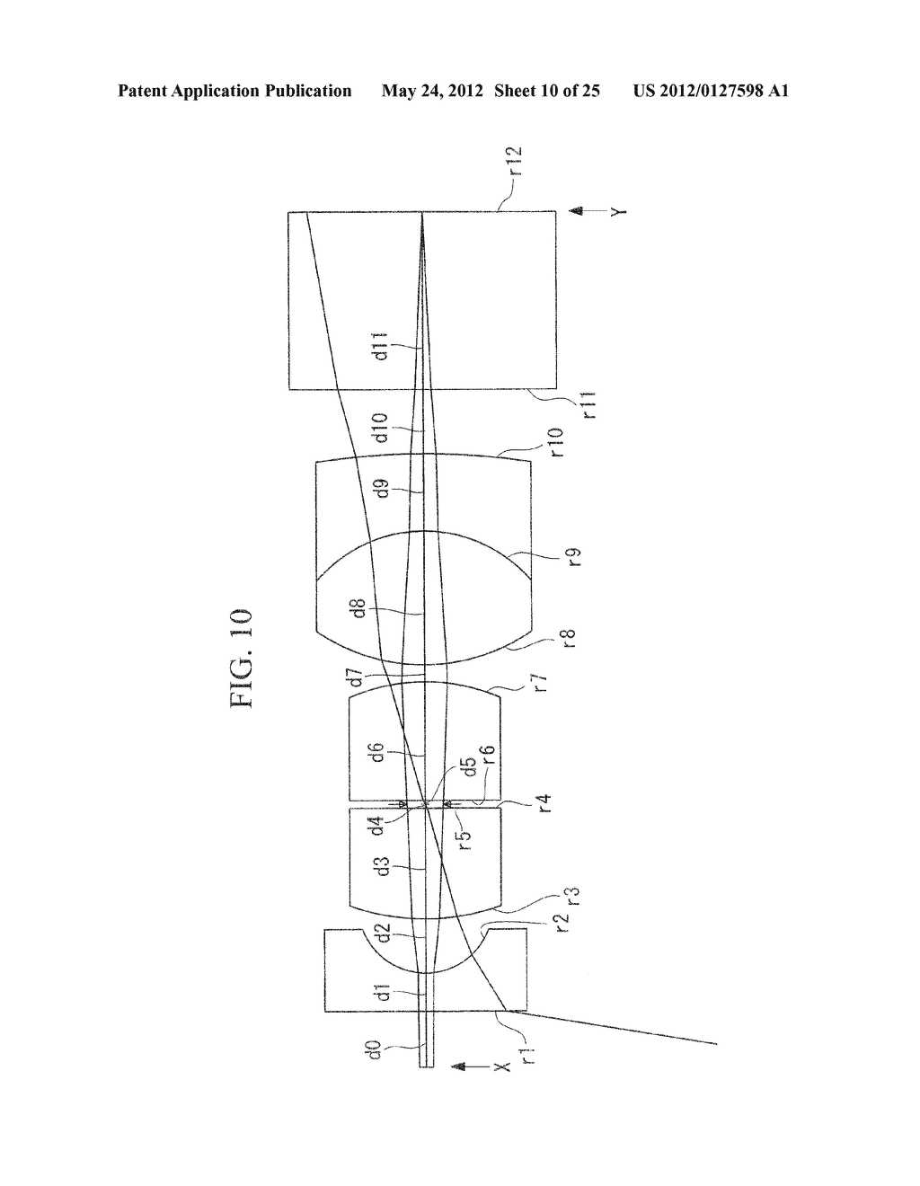 OBJECTIVE LENS AND ENDOSCOPE USING THE SAME - diagram, schematic, and image 11