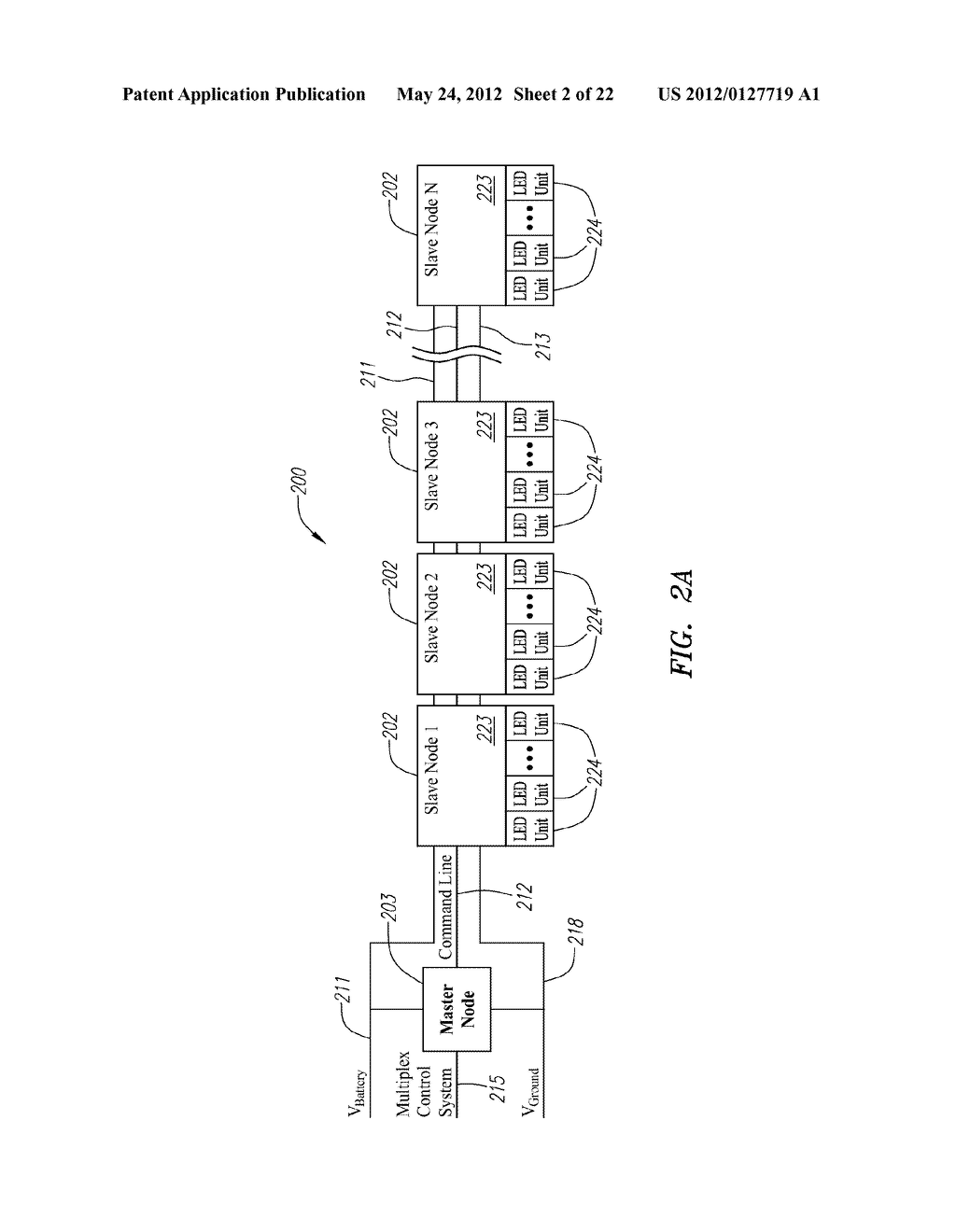 CONTROL NETWORK FOR LED-BASED LIGHTING SYSTEM IN A TRANSIT VEHICLE - diagram, schematic, and image 03