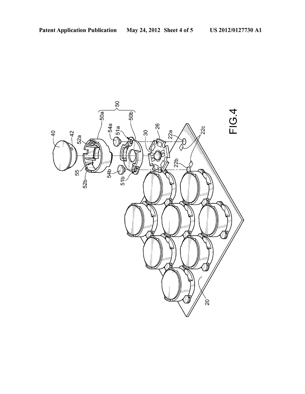 LENS-HOLDING-AND-ALIGNING SEAT AND LED LIGHT PANEL THEREOF - diagram, schematic, and image 05