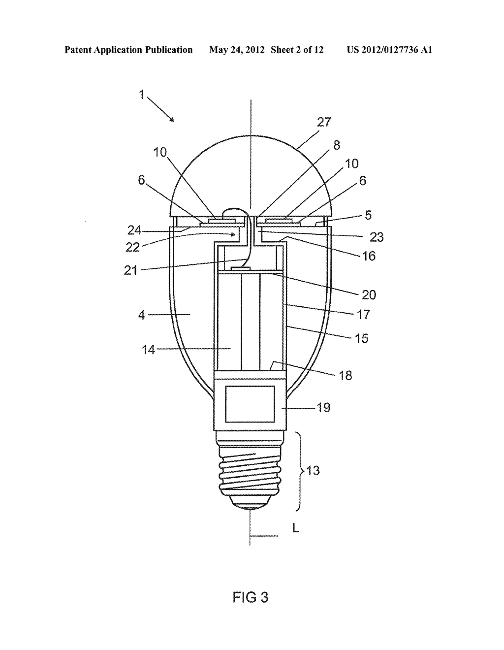 Lighting Device and Method for Producing a Lighting Device - diagram, schematic, and image 03