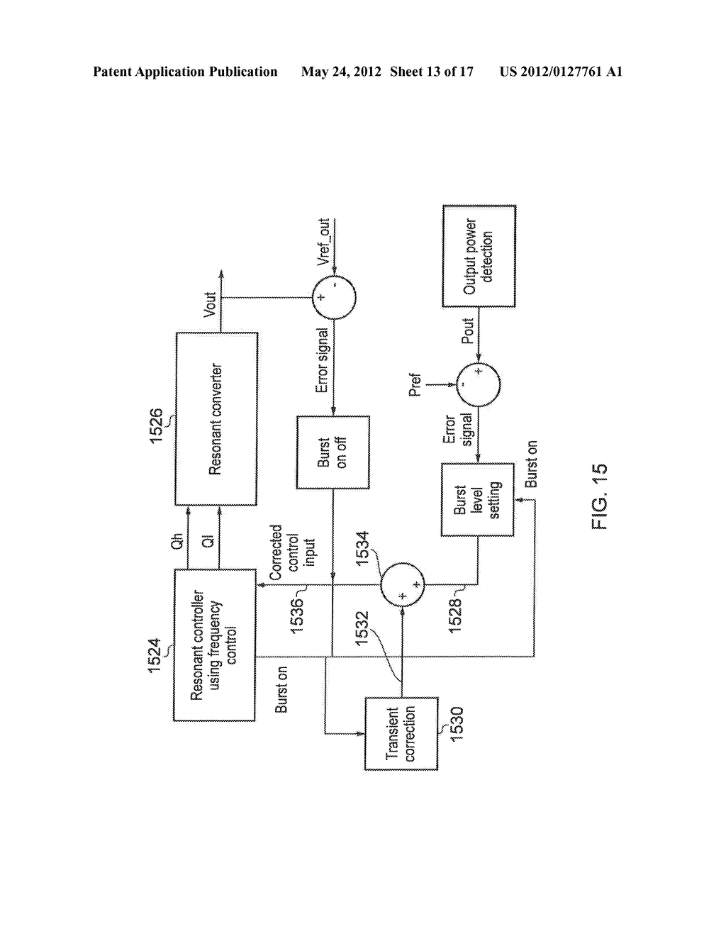 CIRCUIT FOR A RESONANT CONVERTER - diagram, schematic, and image 14