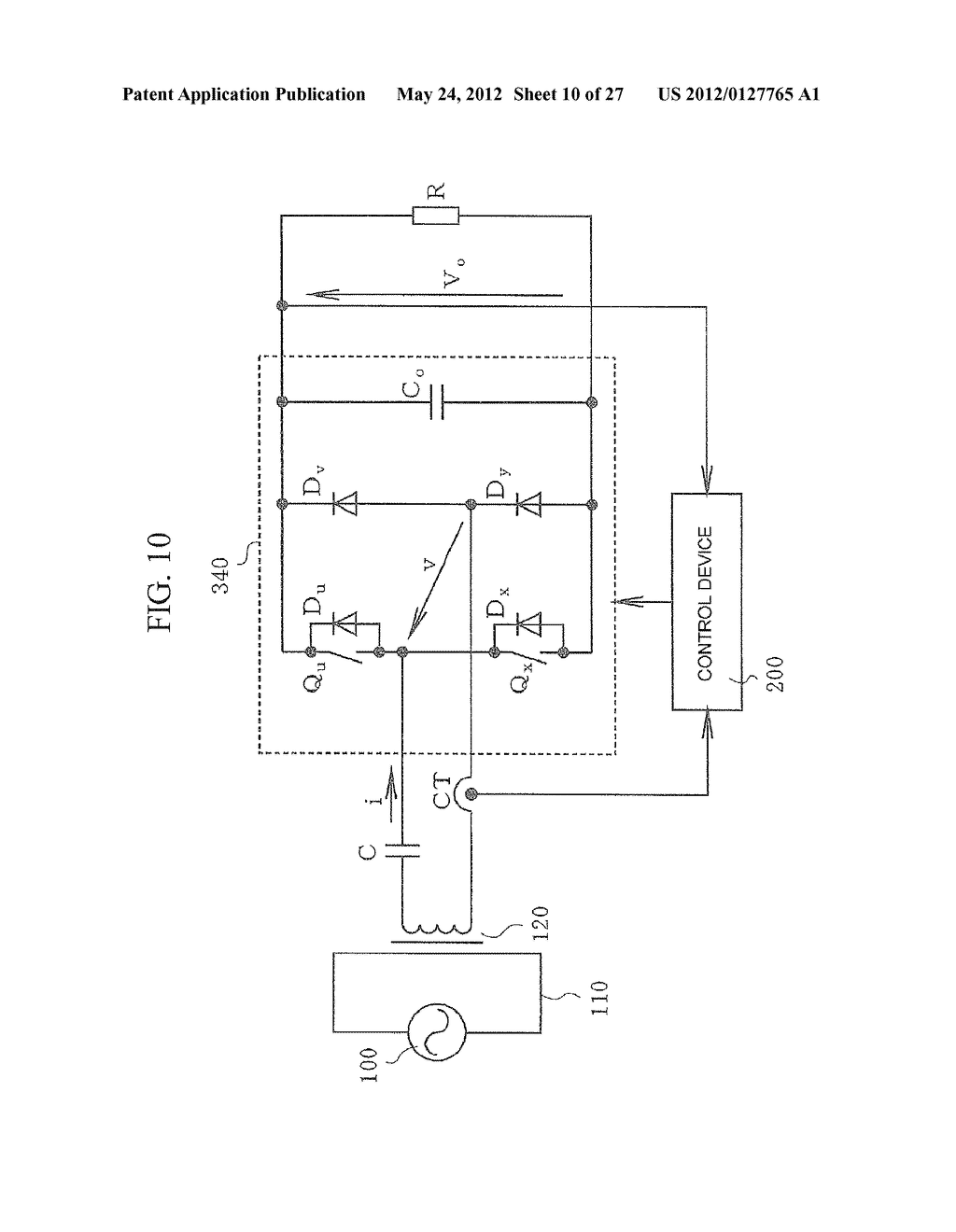 CONTACTLESS POWER TRANSFER SYSTEM AND CONTROL METHOD THEREOF - diagram, schematic, and image 11