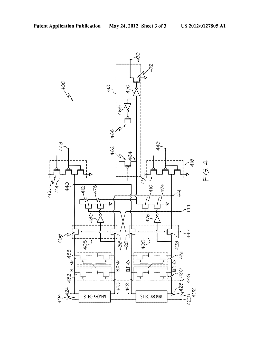 MEMORY ELEMENTS HAVING SHARED SELECTION SIGNALS - diagram, schematic, and image 04