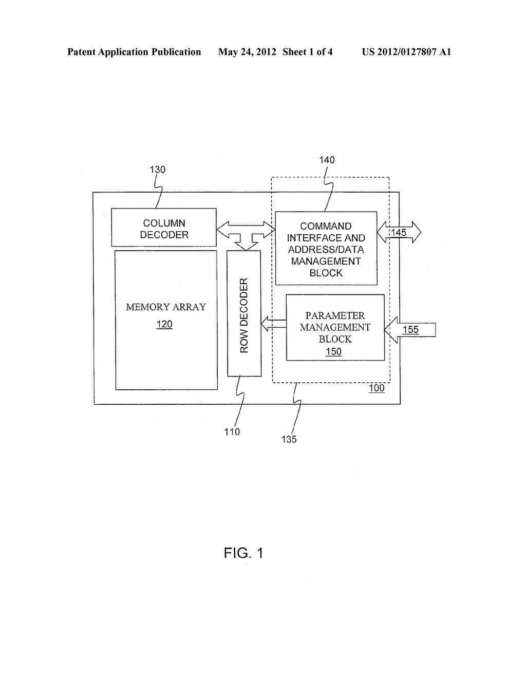 MEMORY INSTRUCTION INCLUDING PARAMETER TO AFFECT OPERATING CONDITION OF     MEMORY - diagram, schematic, and image 02