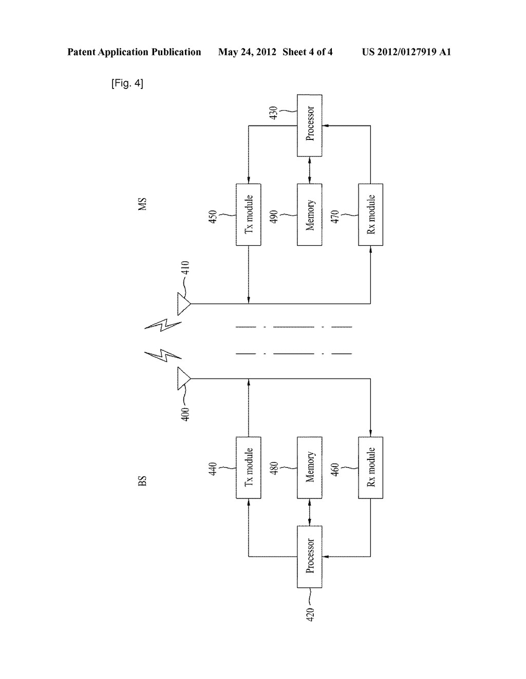 Method and Apparatus of Requiring Uplink Resource and Handover in Wireless     Communication System Including Relay Stations - diagram, schematic, and image 05