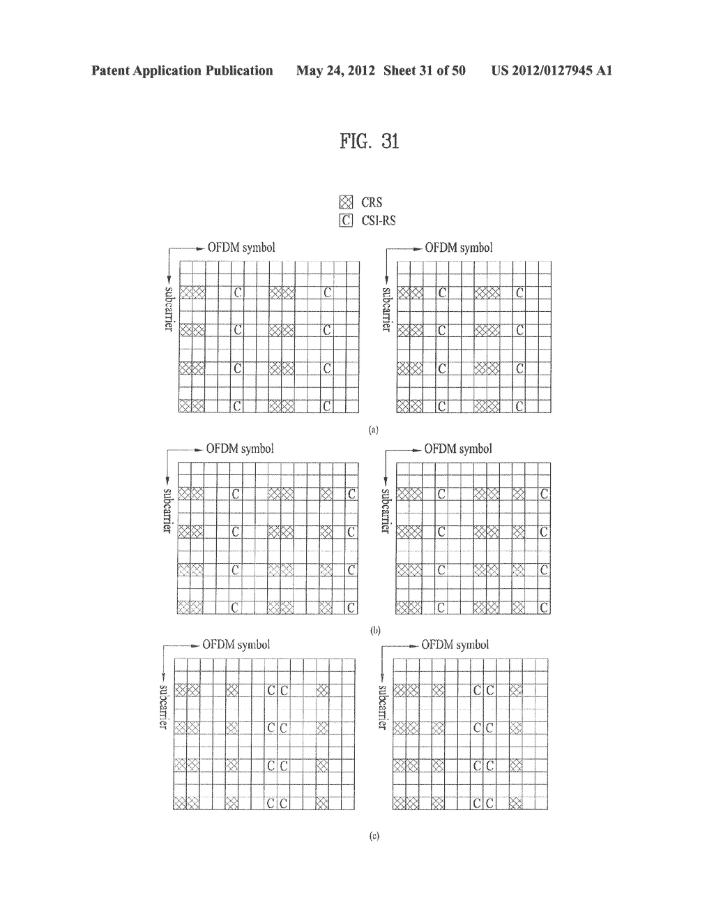 METHOD AND APPARATUS FOR TRANSMITTING DOWNLINK REFERENCE SIGNAL IN     WIRELESS COMMUNICATION SYSTEM THAT SUPPORTS MULTIPLE ANTENNAS - diagram, schematic, and image 32