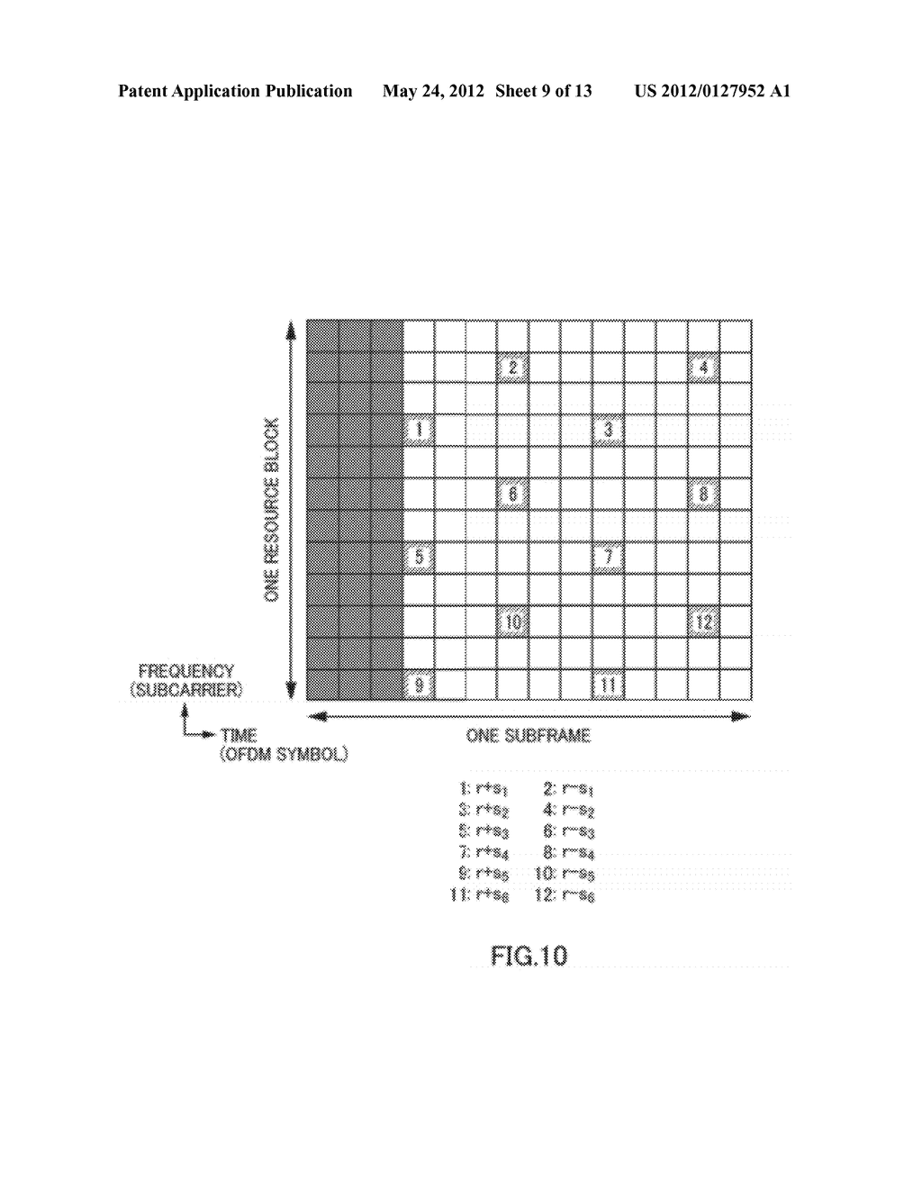 METHOD AND DEVICE FOR SUPERIMPOSING REFERENCE SIGNAL AND DATA BASED ON     SPACE DIVISION MULTIPLE ACCESS - diagram, schematic, and image 10