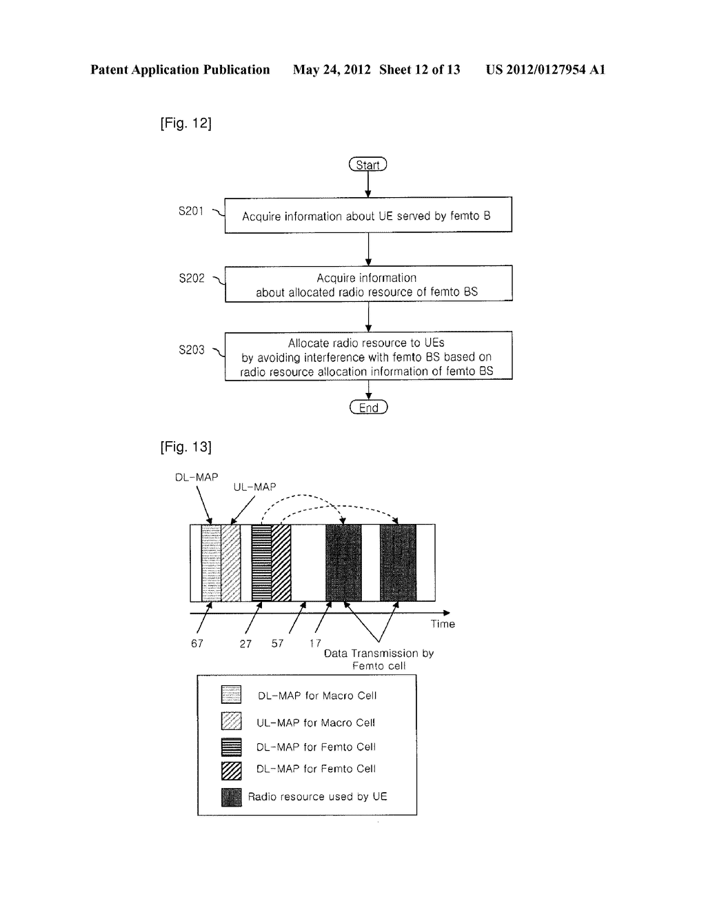 FEMTO BASE STATION AND METHOD FOR ALLOCATING RADIO RESOURCE THEREOF - diagram, schematic, and image 13