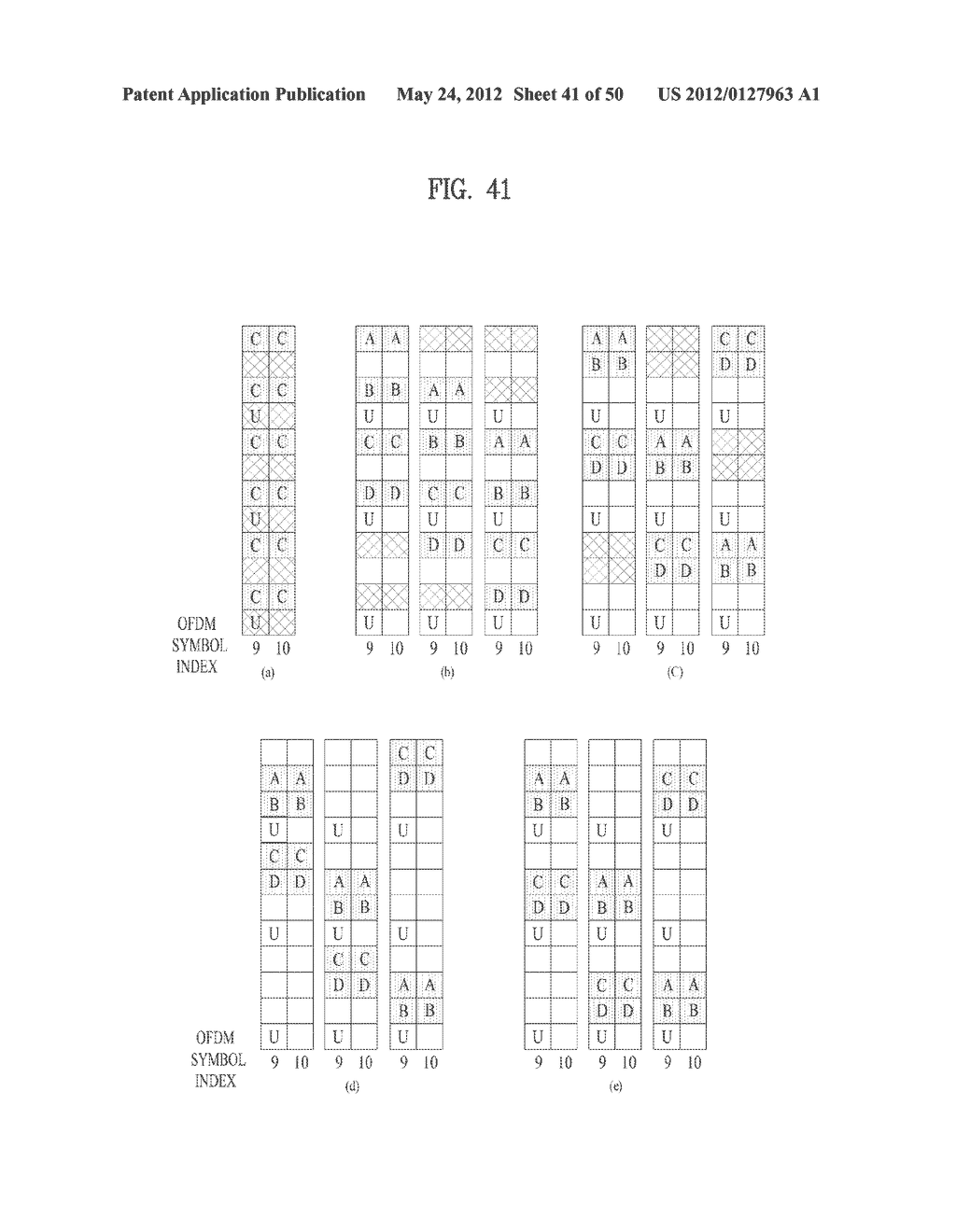 METHOD AND APPARATUS FOR TRANSMITTING DOWNLINK REFERENCE SIGNAL IN     WIRELESS COMMUNICATION SYSTEM THAT SUPPORTS MULTIPLE ANTENNAS - diagram, schematic, and image 42