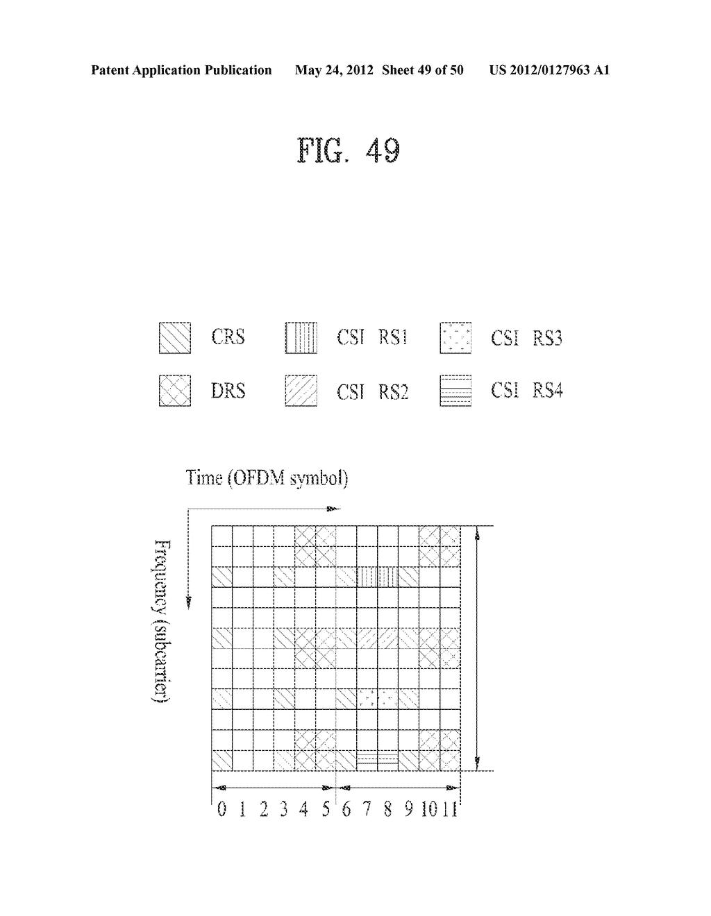 METHOD AND APPARATUS FOR TRANSMITTING DOWNLINK REFERENCE SIGNAL IN     WIRELESS COMMUNICATION SYSTEM THAT SUPPORTS MULTIPLE ANTENNAS - diagram, schematic, and image 50