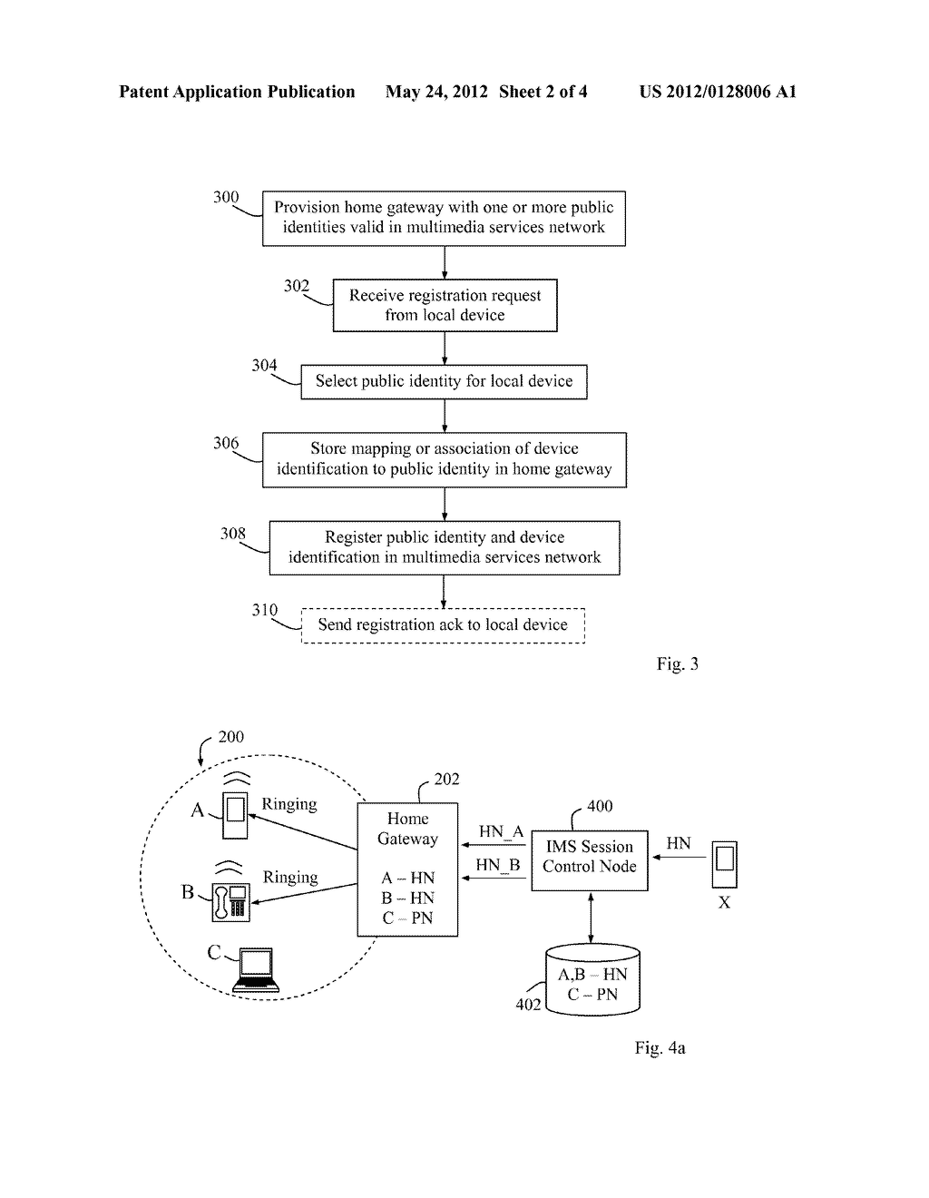 Method and Arrangement for Enabling Multimedia Services for a Device in a     Local Network - diagram, schematic, and image 03