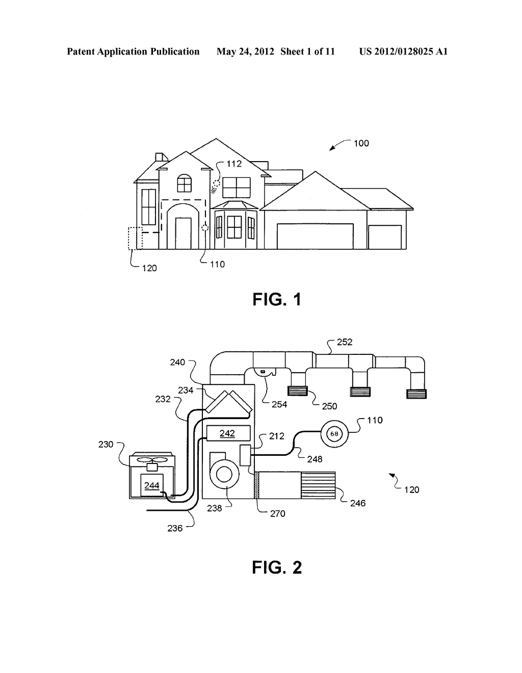 System and method for integrating sensors in thermostats - diagram, schematic, and image 02