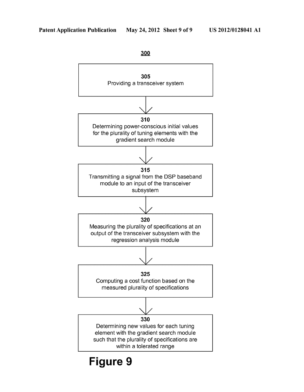 POWER CONSCIOUS SELF-HEALING TRANSCEIVER SYSTEMS AND METHODS - diagram, schematic, and image 10