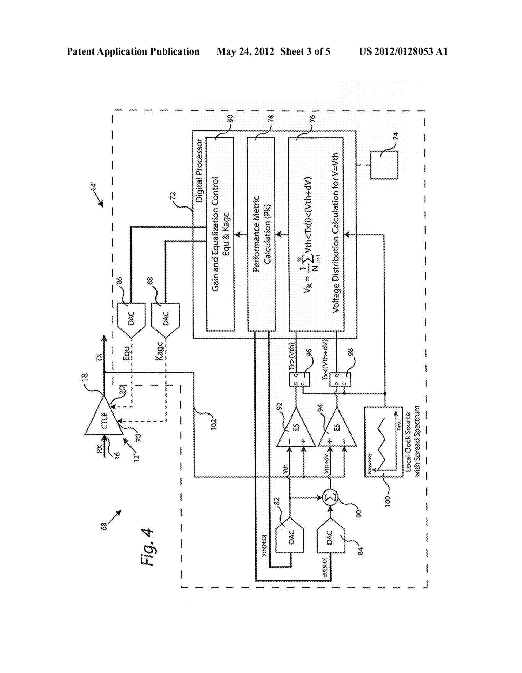 METHOD AND APPARATUS FOR CONTROLLING A CONTINUOUS TIME LINEAR EQUALIZER - diagram, schematic, and image 04