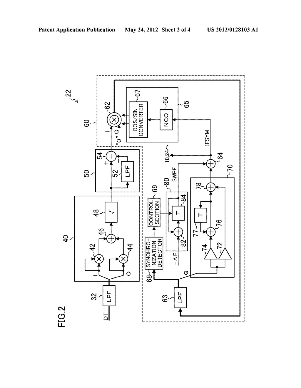 SYMBOL RATE DETECTOR AND RECEIVER - diagram, schematic, and image 03