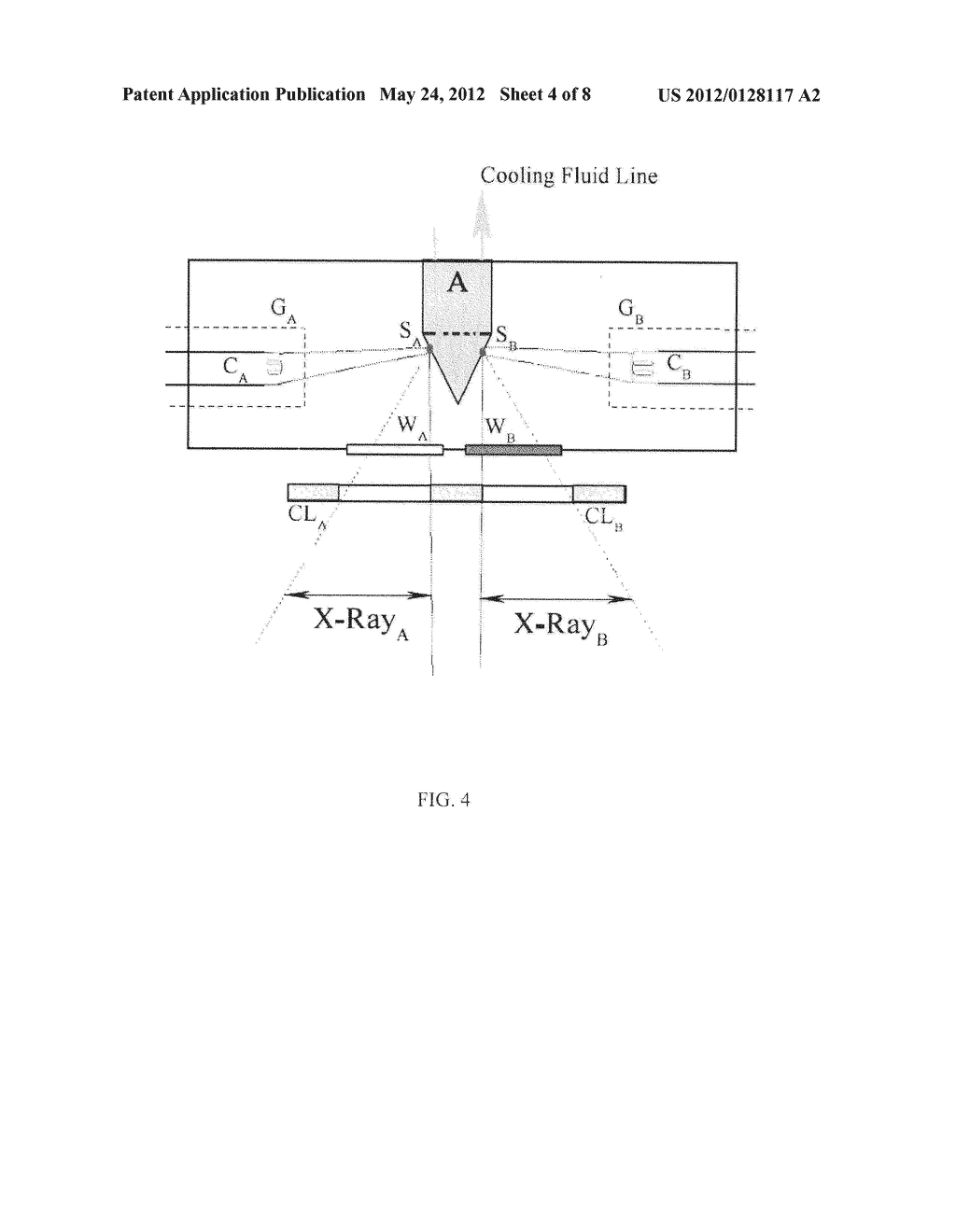 MULTI-CATHODE X-RAY TUBES WITH STAGGERED FOCAL SPOTS, AND SYSTEMS AND     METHODS USING SAME - diagram, schematic, and image 05