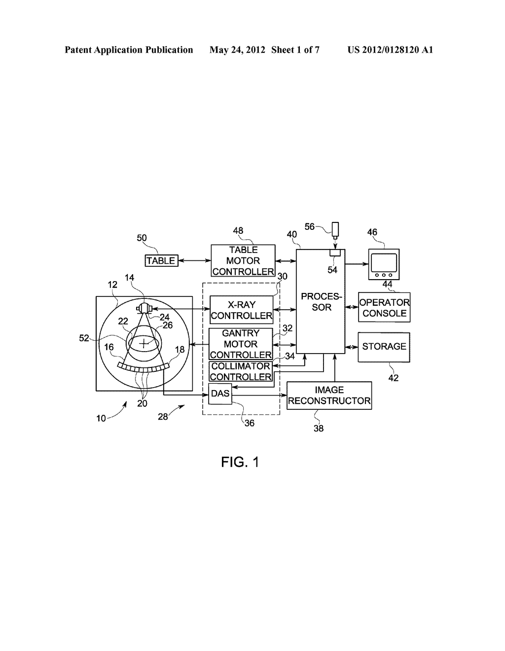 SYSTEM AND METHOD FOR BREAST IMAGING USING X-RAY COMPUTED TOMOGRAPHY - diagram, schematic, and image 02