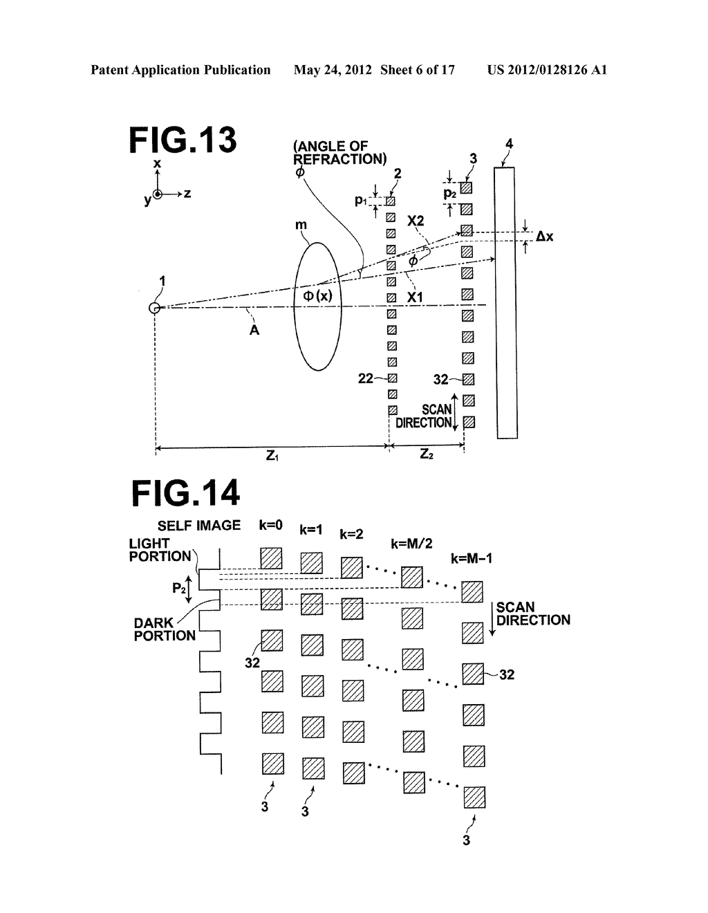 RADIATION PHASE IMAGE OBTAINMENT METHOD AND RADIATION PHASE IMAGE     RADIOGRAPHIC APPARATUS - diagram, schematic, and image 07