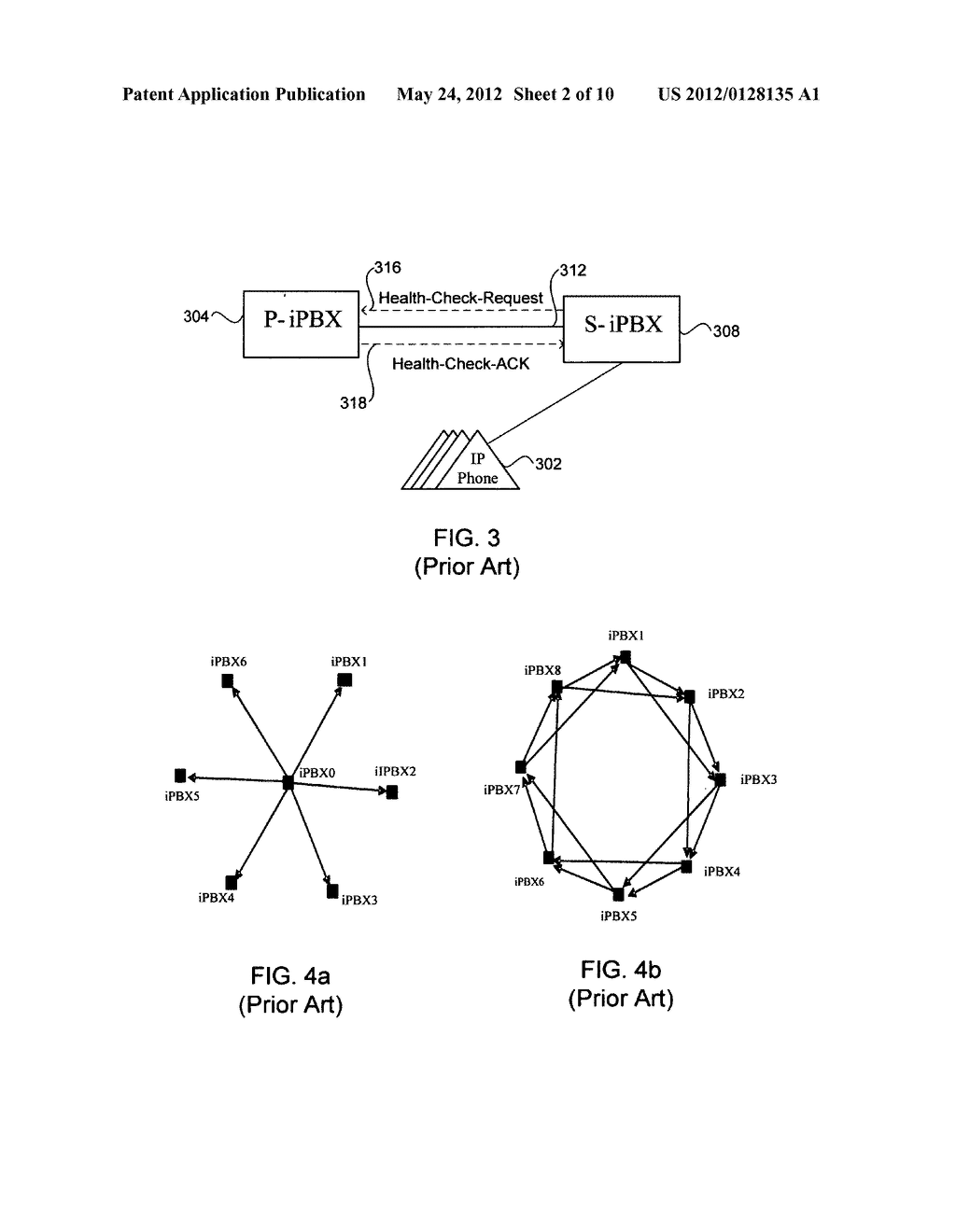 Fast detection and reliable recovery on link and server failures in a dual     link telephony server architecture - diagram, schematic, and image 03