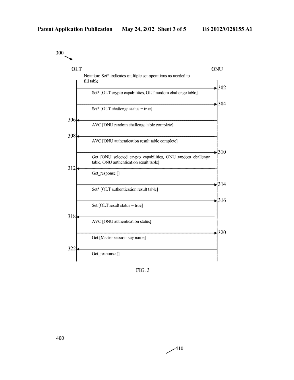 METHOD AND APPARATUS FOR PROVIDING SECURITY IN A PASSIVE OPTICAL NETWORK - diagram, schematic, and image 04