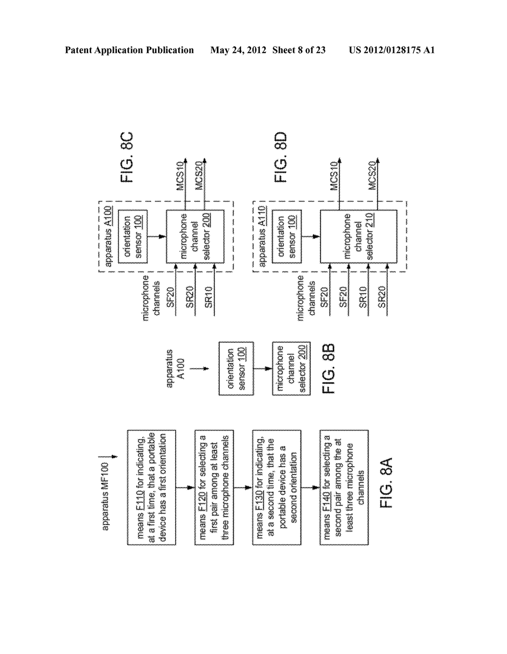 SYSTEMS, METHODS, APPARATUS, AND COMPUTER-READABLE MEDIA FOR     ORIENTATION-SENSITIVE RECORDING CONTROL - diagram, schematic, and image 09