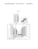 APPARATUS FOR PROVIDING SPATIAL CONTENTS SERVICE AND METHOD THEREOF diagram and image