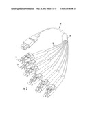 Manifold for Managing Fiber Optic Cable and Structures and Systems     Therefor diagram and image