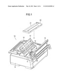 INK RIBBON CARTRIDGE AND PRINTER diagram and image