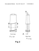 Margarine, and similar products, dispenser and holder diagram and image