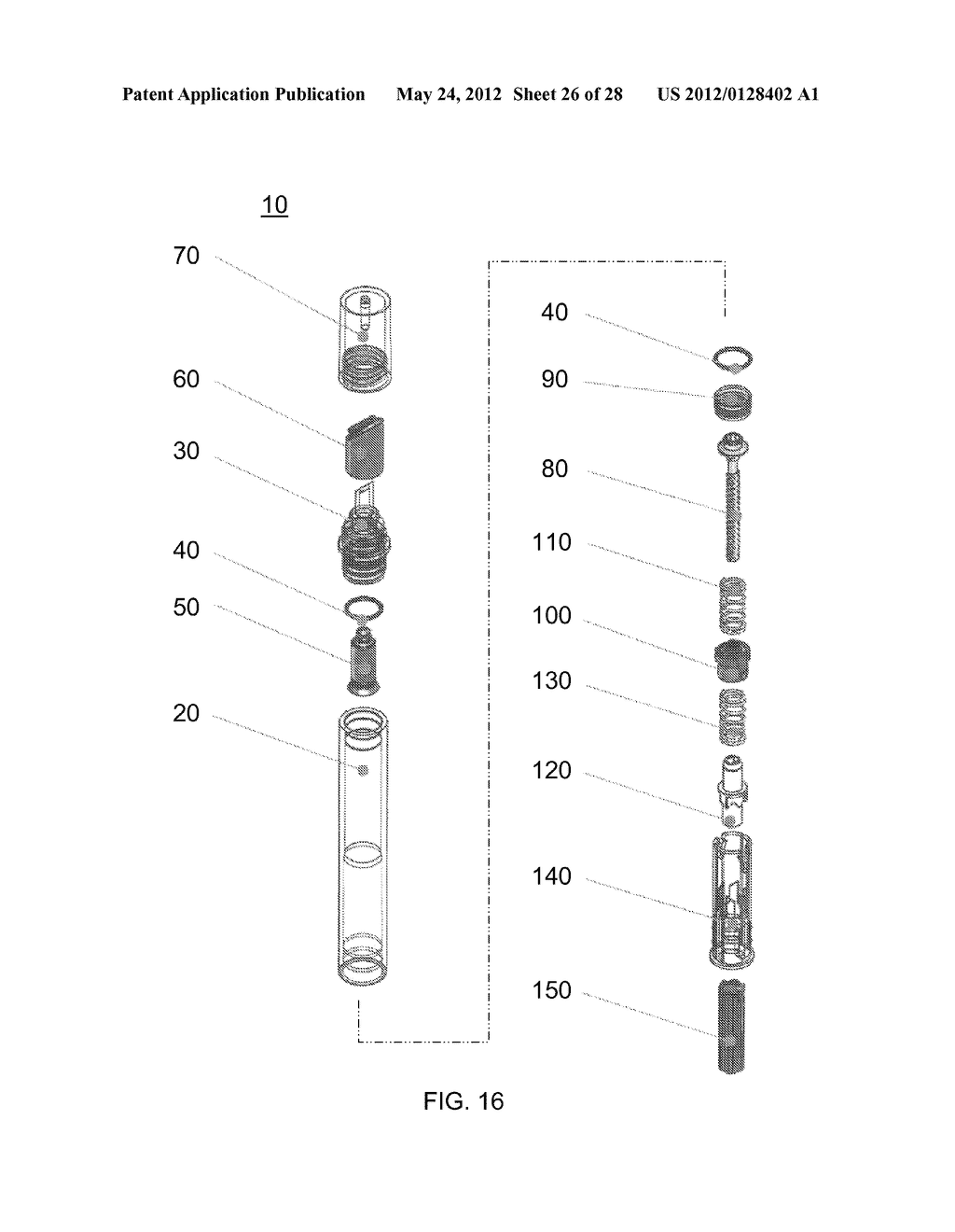 CLICK PEN APPLICATOR DEVICE AND METHOD OF USING SAME - diagram, schematic, and image 27