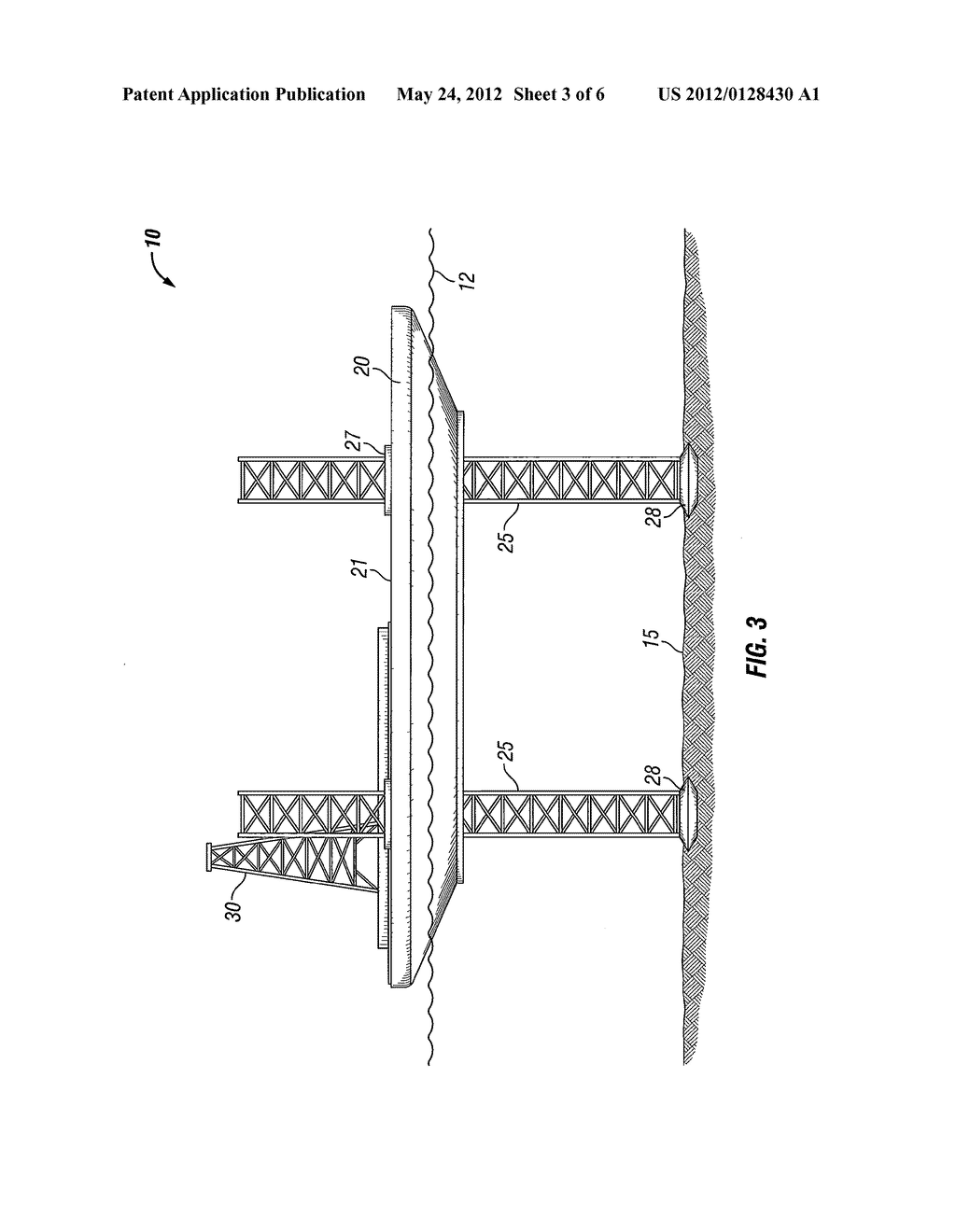 ICE WORTHY JACK-UP DRILLING UNIT WITH PRE-LOADING TENSION SYSTEM - diagram, schematic, and image 04