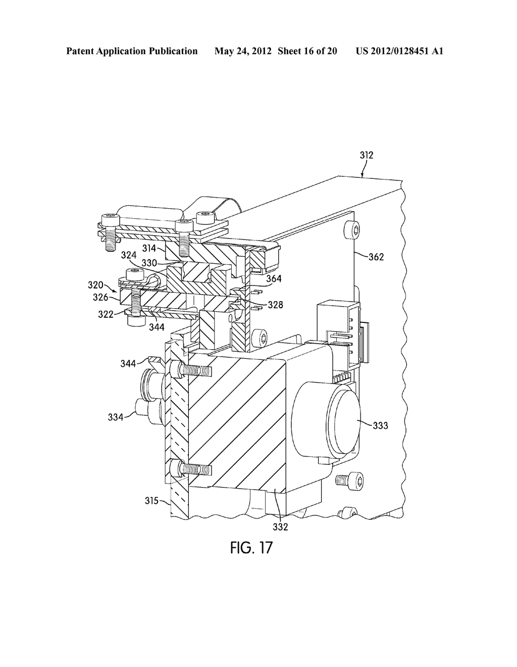 METHOD AND APPARATUS FOR EFFECTING TRANSFER OF REACTION RECEPTACLES IN AN     INSTRUMENT FOR MULTI-STEP ANALYTICAL PROCEDURES - diagram, schematic, and image 17