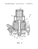 SELF-ACTUATING BLEED VALVE FOR A GAS TURBINE ENGINE diagram and image