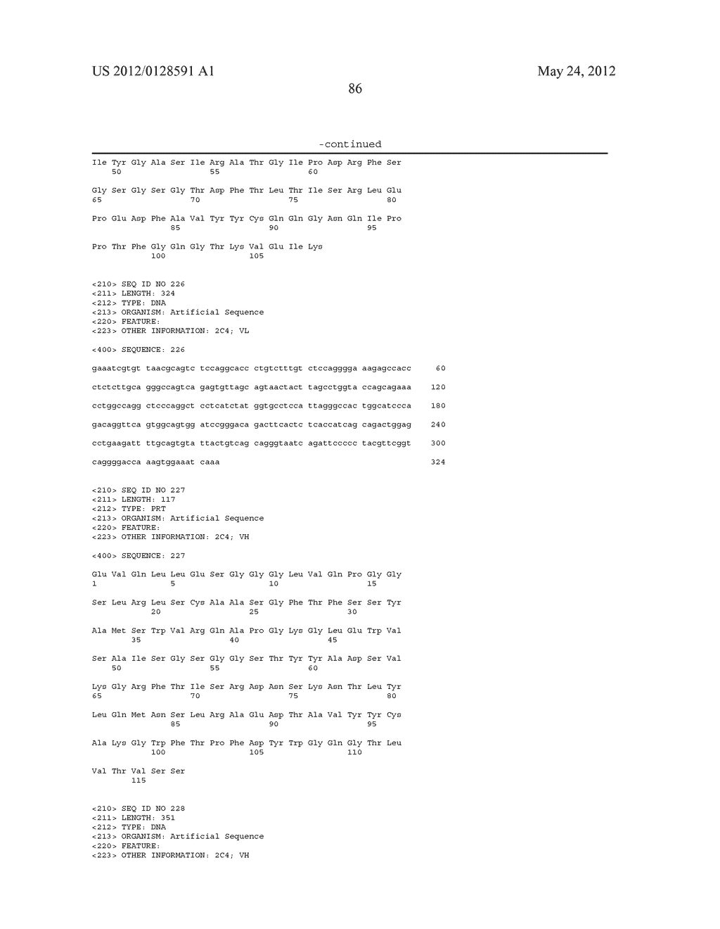 ANTI-FAP ANTIBODIES AND METHODS OF USE - diagram, schematic, and image 122